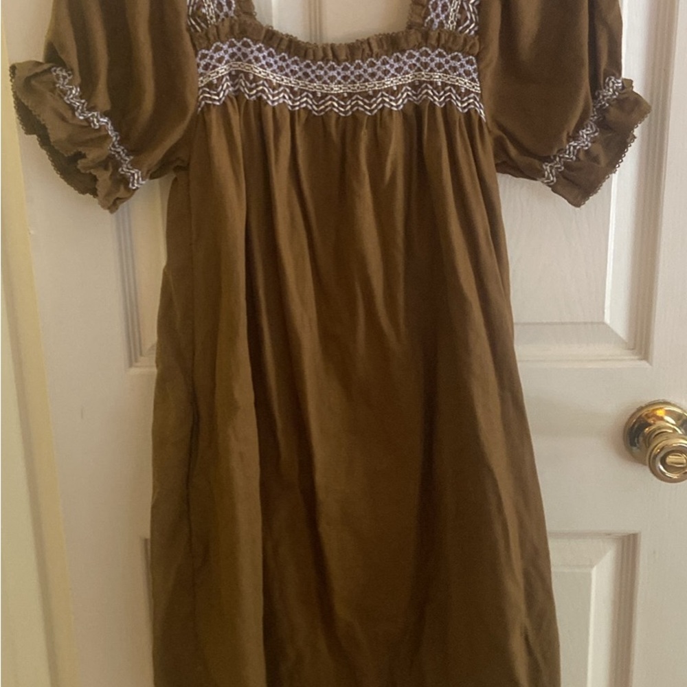 Madewell Brown Mini Dress